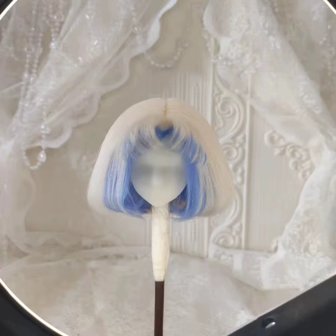Nouvelle perruque de poupée Anime pour poupée BJD 1/8 1/6 1/4 1/3 1/12