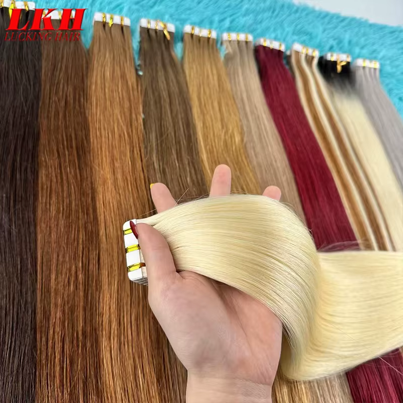 Bande dans les extensions de cheveux
