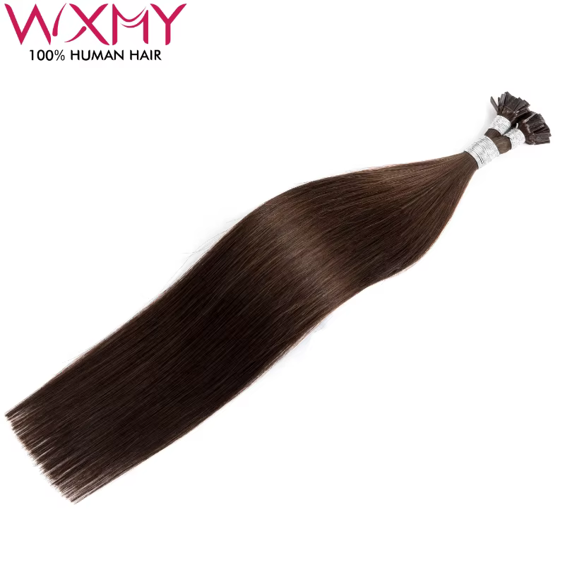 Extensions de cheveux à pointe plate droite