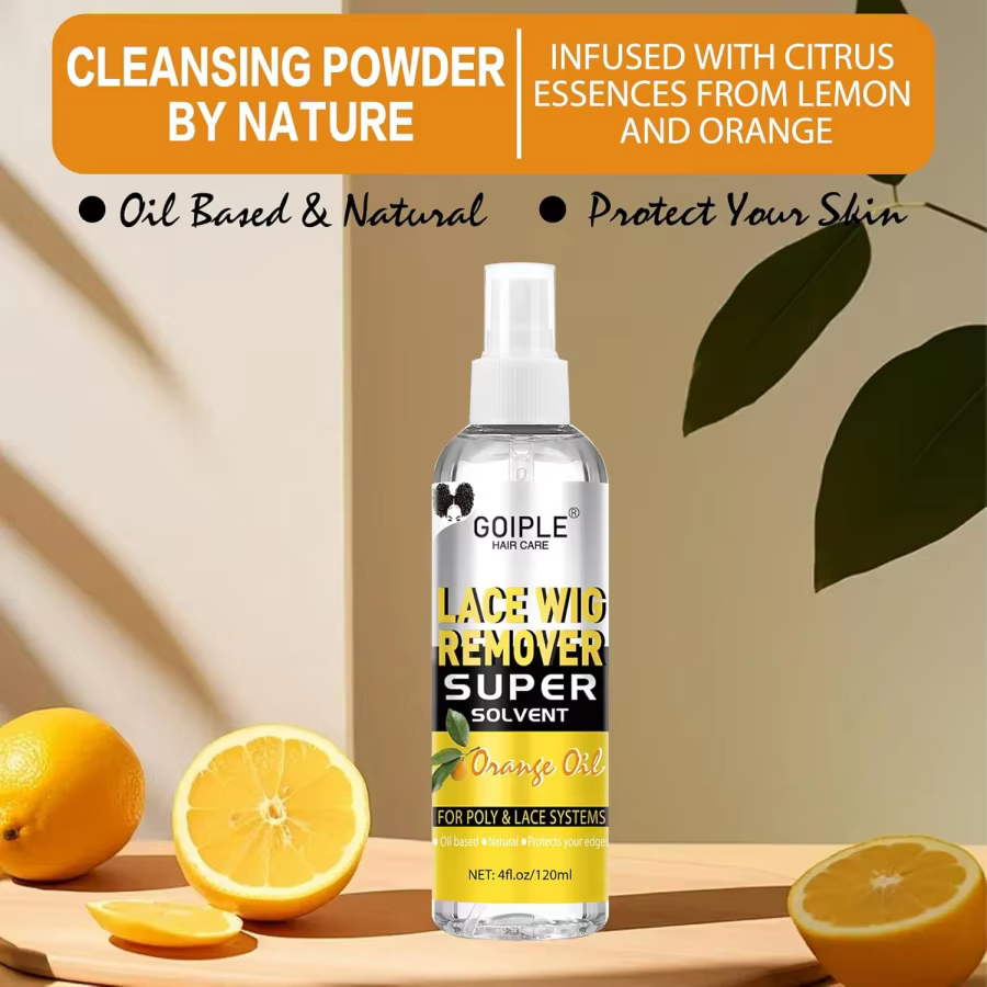 Dissolvant de colle pour perruque