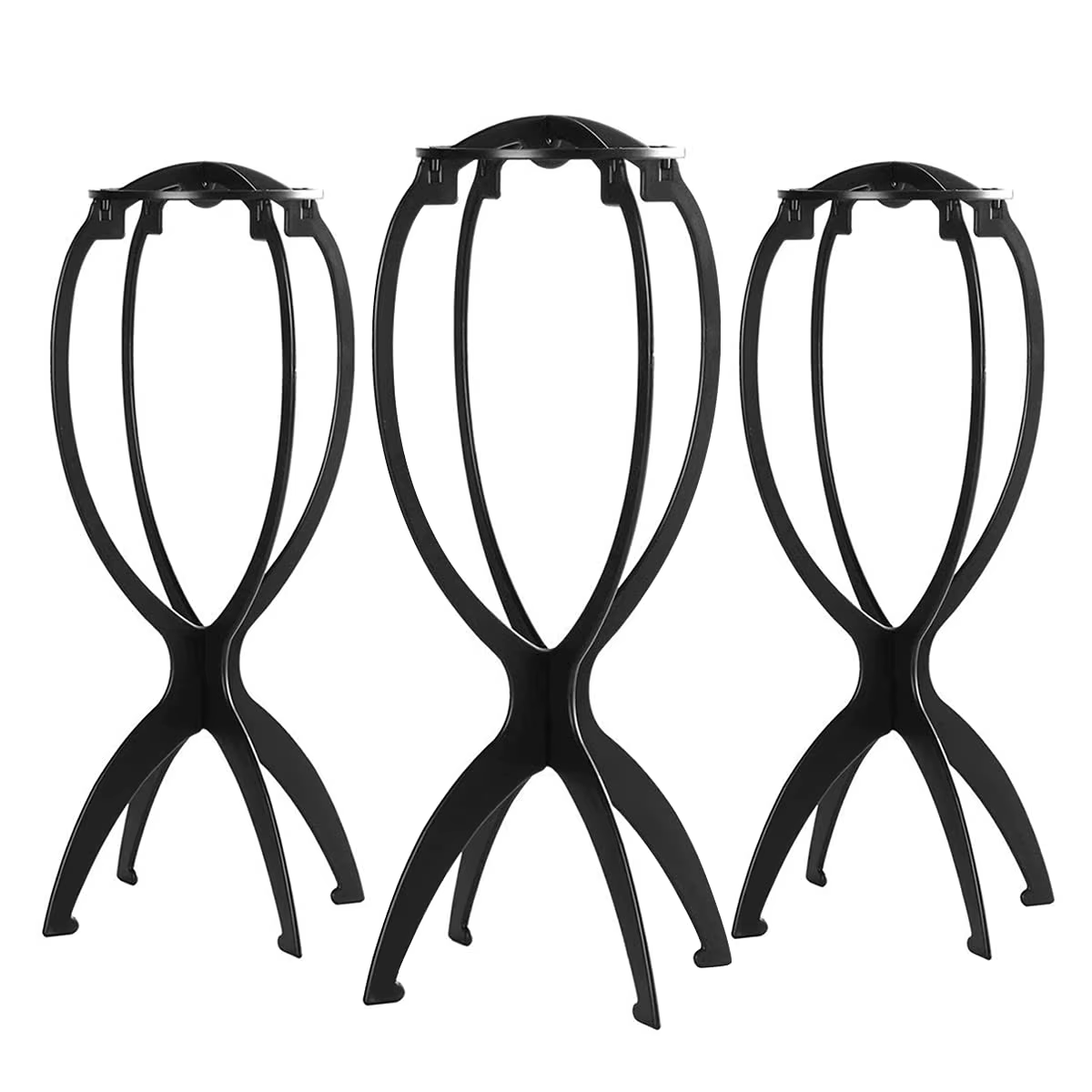 Support de perruque pliable