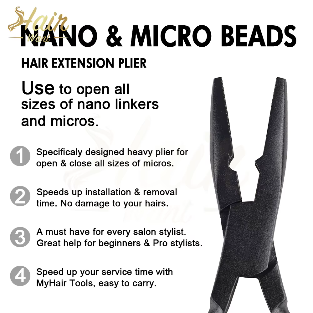 Hair Want – pince d'extension de cheveux