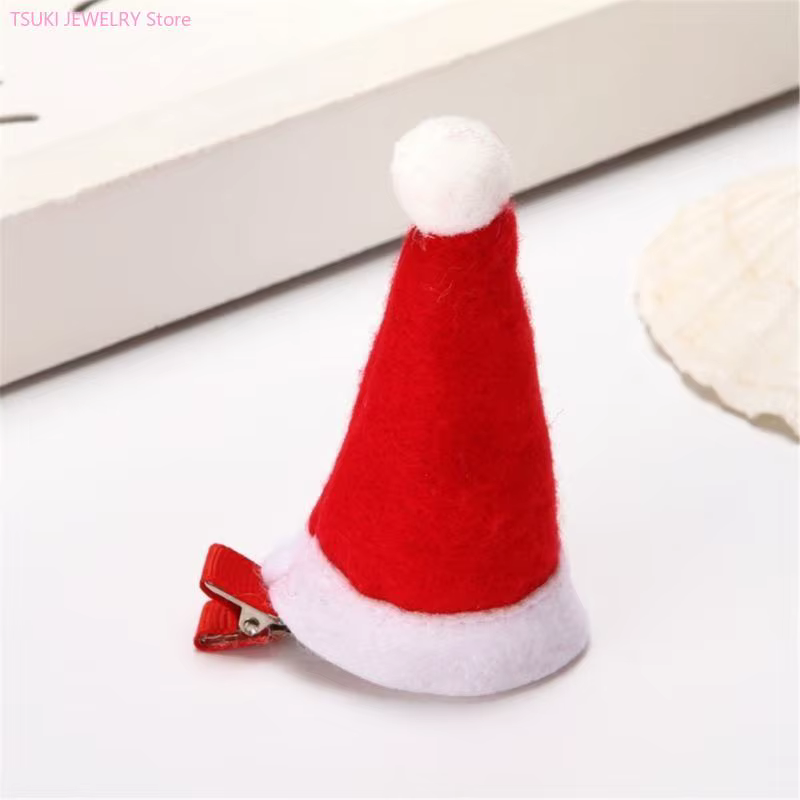 62KE – pince à cheveux pour chapeau noël