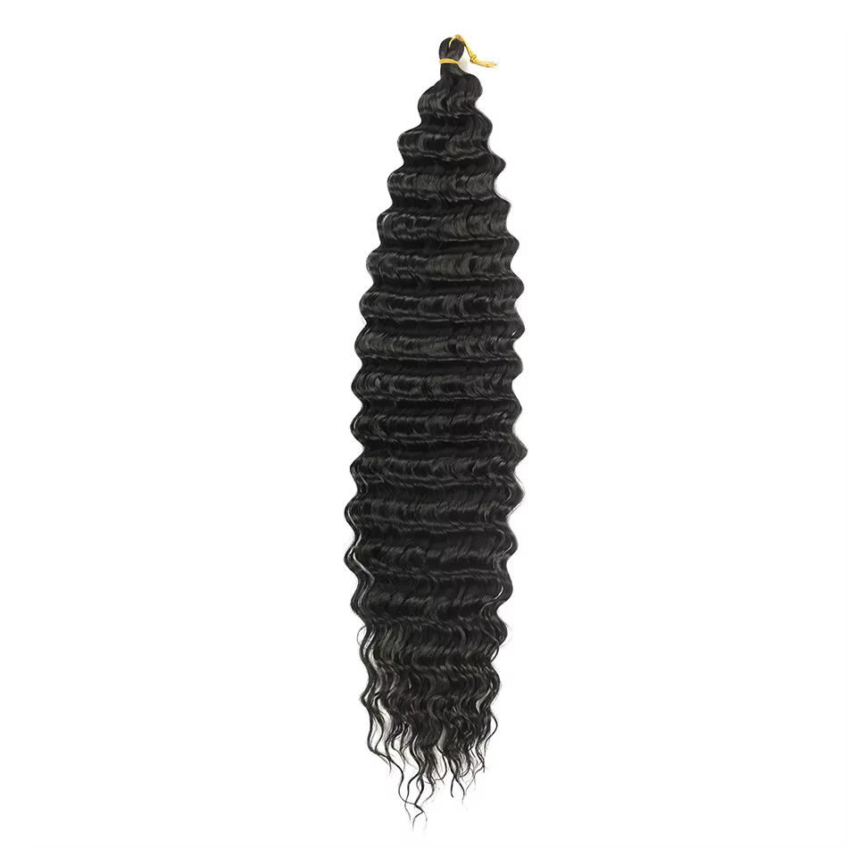 Synthétique océan vague Crochet cheveux 32 pouces
