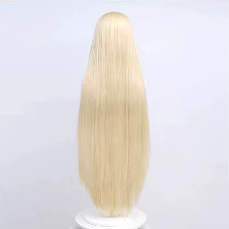 Chobits Cosplay perruque Chii Anime Coser synthétique longue perruque droite jolie fille haute qualité résistant à la chaleur fibre perruque Halloween fête