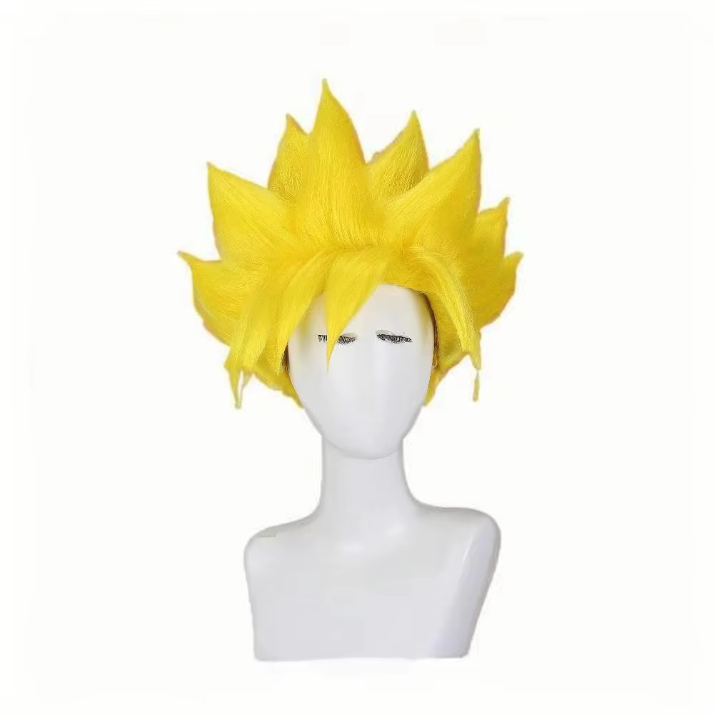 perruques cosplay pour Dragon Ball Z Event édition couleur exclusive