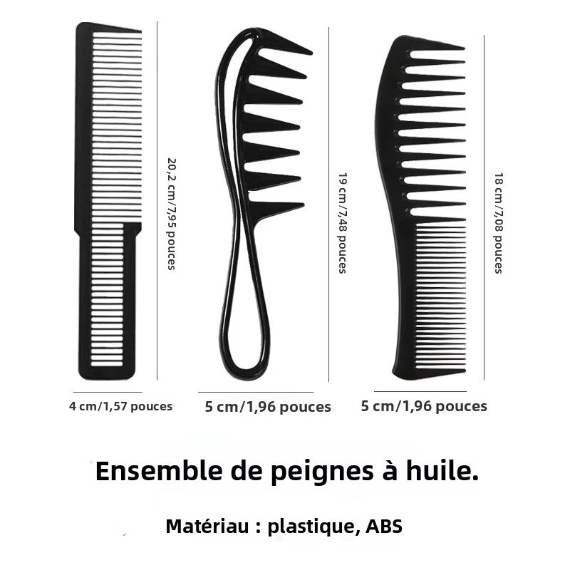 Peigne démêlant à dents larges