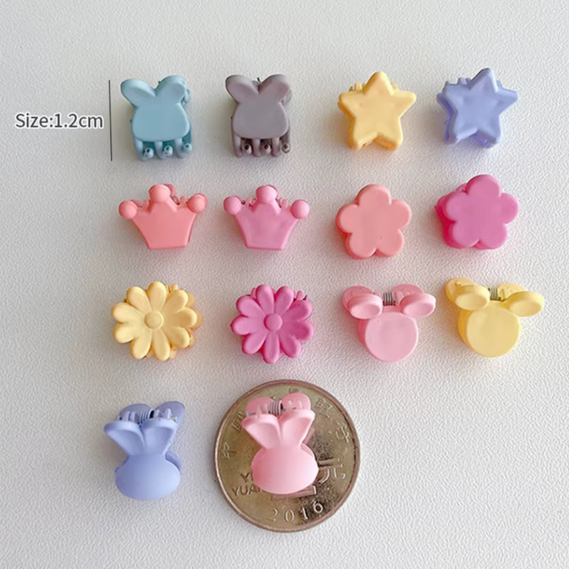 Pinces à cheveux mignonnes colorées pour filles