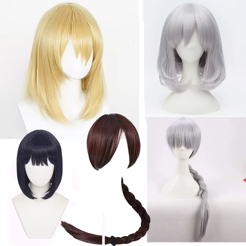 Haute qualité Anime château magicien Howl Sophie Hatter Cosplay perruque résistant à la chaleur synthétique cheveux perruques