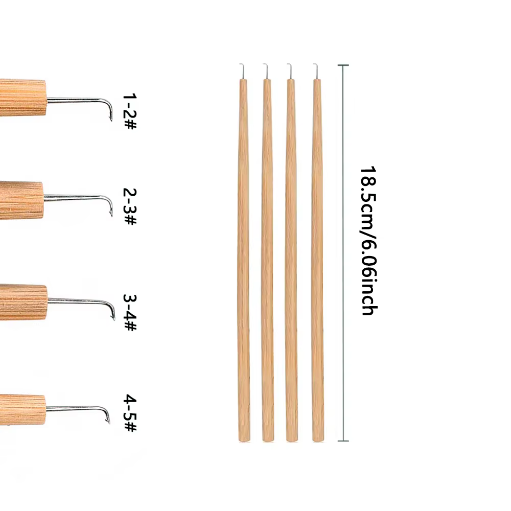 Perruque faisant 7 pièces/ensemble comprenant 3 supports de filet de dentelle suisse avec 4 aiguilles de ventilation Kit