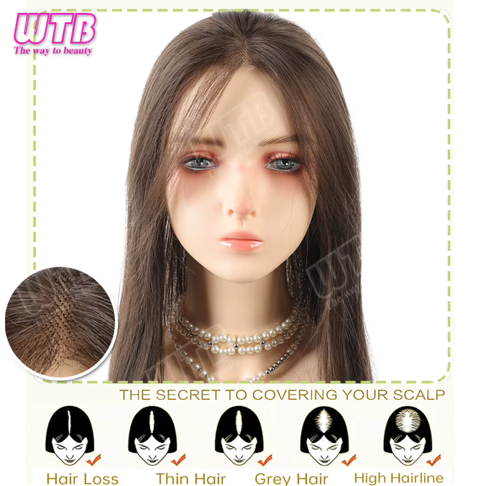 Perruque synthétique Lace Front de 40 cm