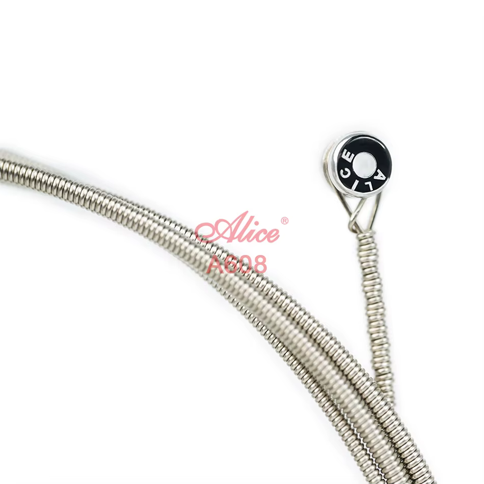 Alice A608 corde de basse électrique 4 cordes ensemble noyau Hexagonal en alliage de Nickel enroulé M-L pour choisir