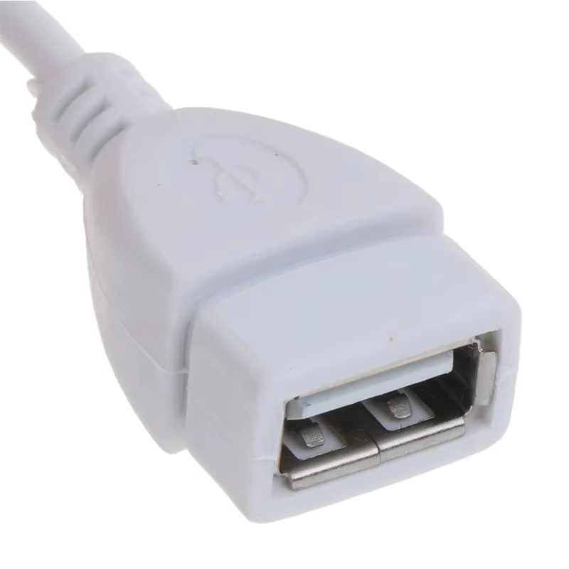 Câble d'extension USB blanc, câble d'extension A mâle à femelle, 1.5M, 5 pieds