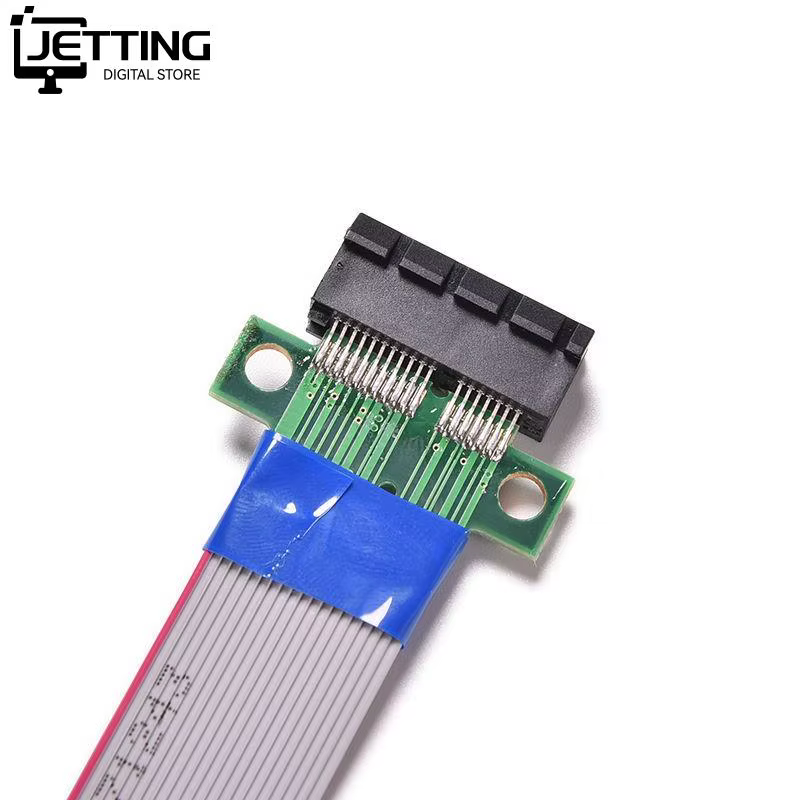 Câble de relocalisation PCI-E 1X à 1x, extension de carte PCI Express Flex, ruban d'extension pour mineur de Bitcoin, nouvelle arrivée