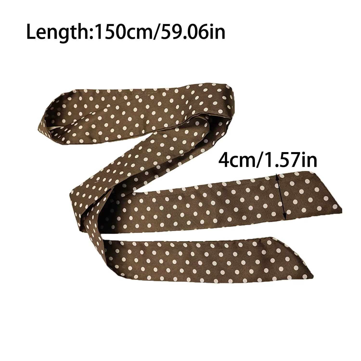 Mode point ruban foulard en soie femmes mince cou foulards dame petits châles Bandana étroit femme
