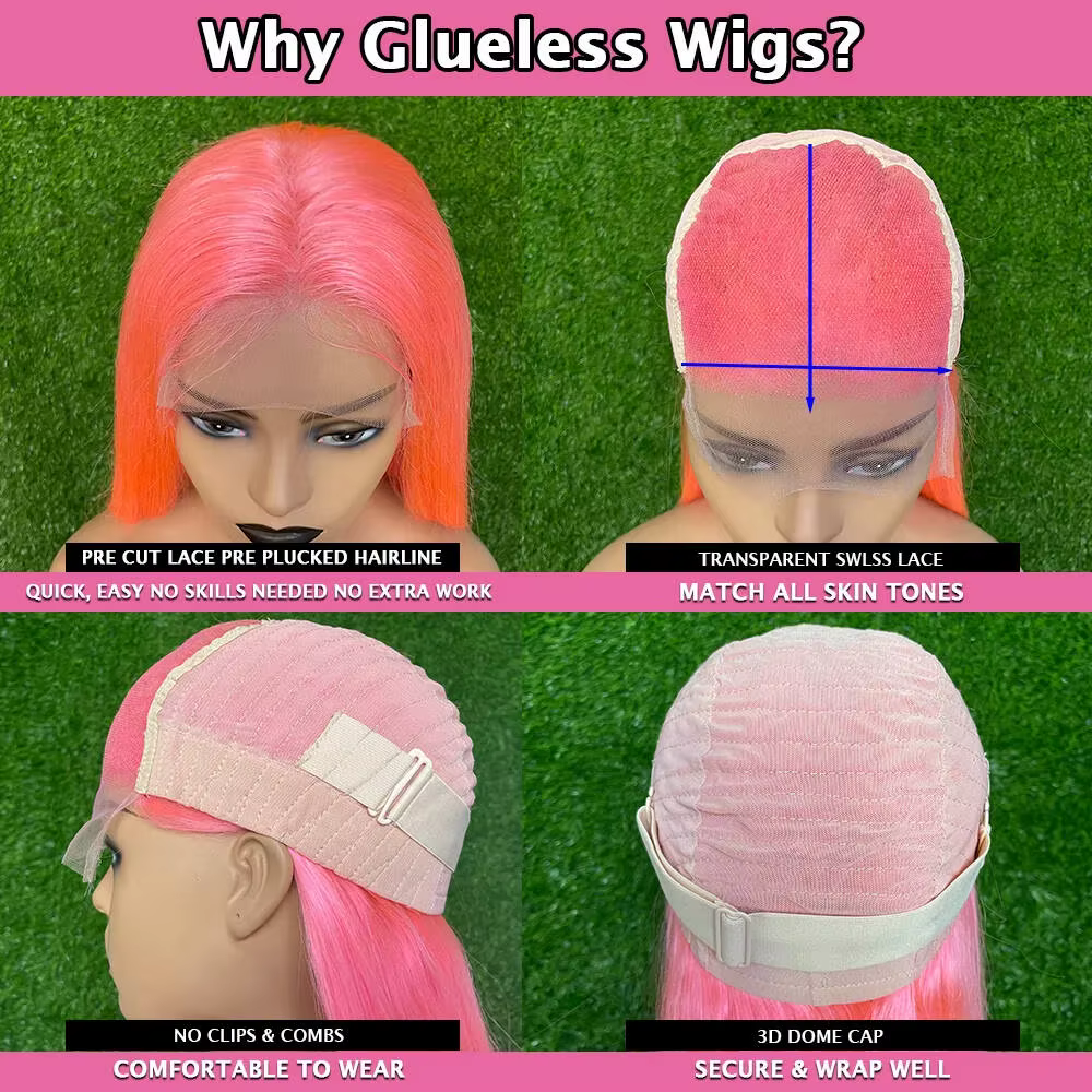 Blue Wear Go Glueless Wig