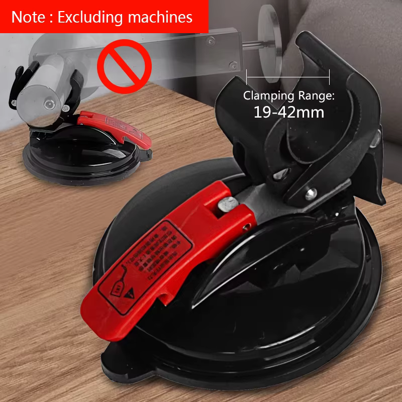Support à ventouse puissant pour aspirateur, mini-moteur télescopique à mouvement alternatif, base mécanique, accessoire à ventouse.