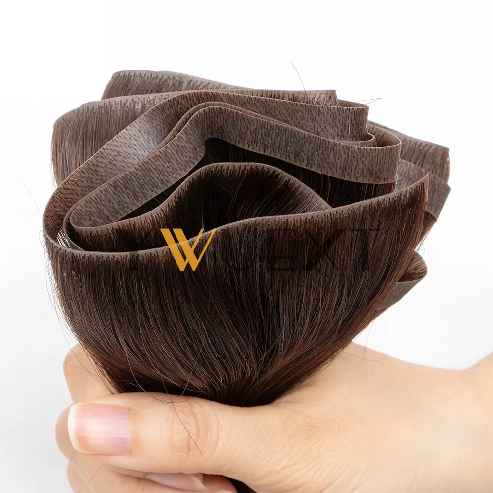 Extensions de cheveux humains à longue bande