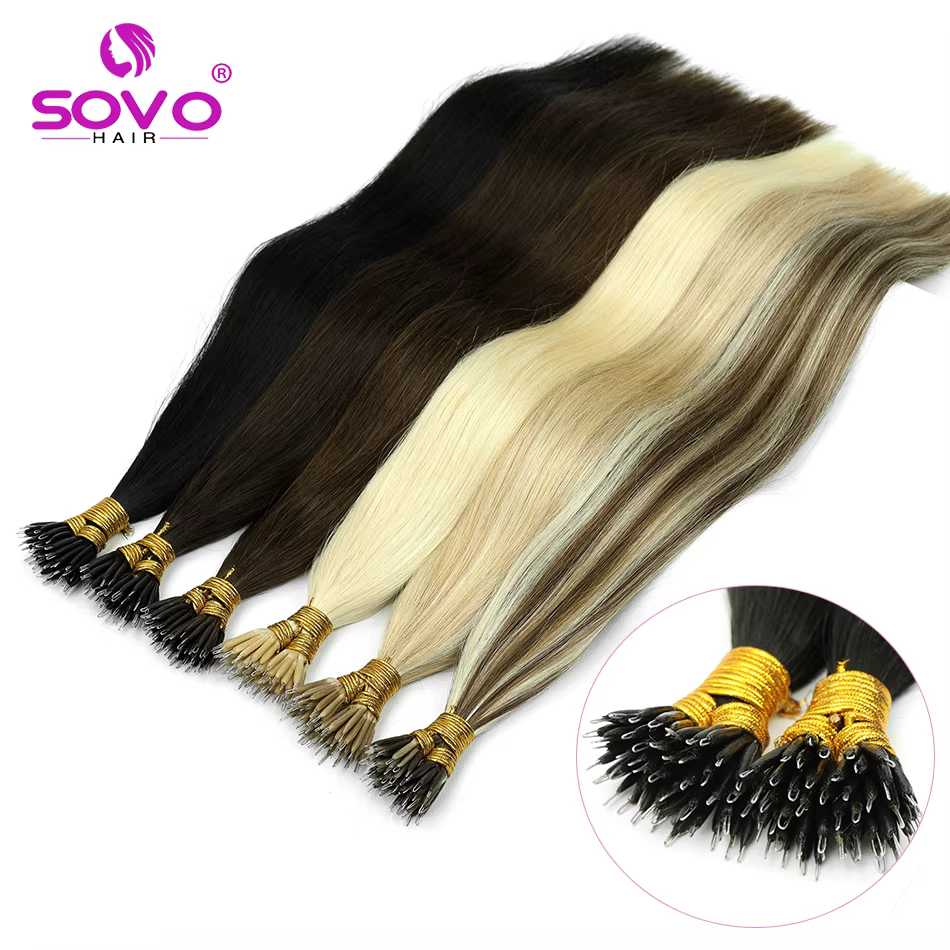 Extensions de Cheveux Brésiliens 100% Naturels