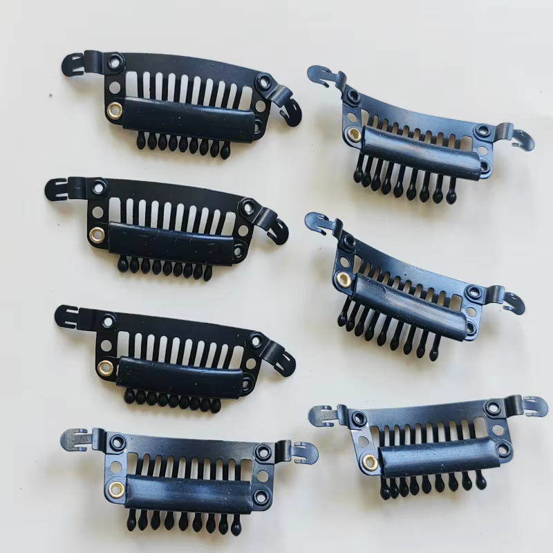 Clips à pression Selfit pour trame de cheveux