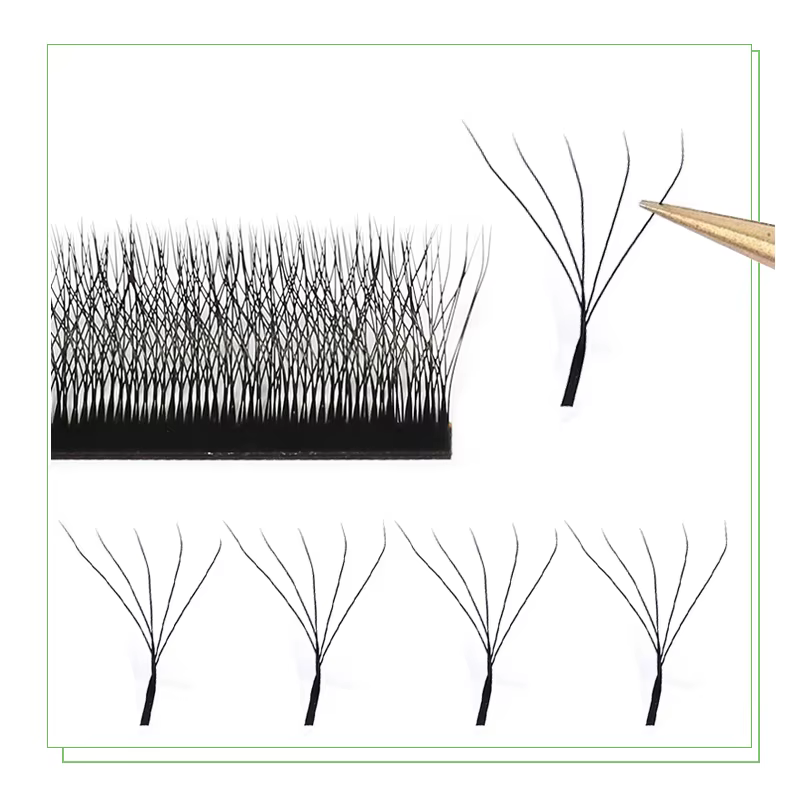Extensions de cils pré-faits en forme de W MARIA 3D 4D 5D 6D 7D – Éventails