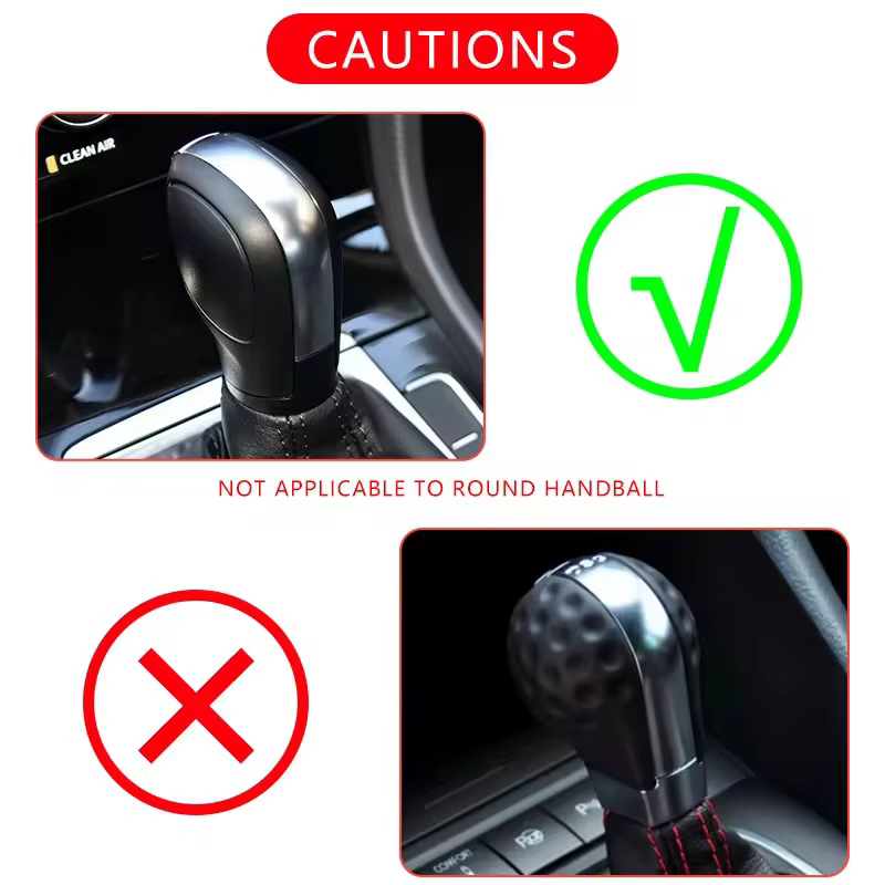 Pommeau de levier de vitesse en cuir chromé mat, couvercle latéral de vitesse, emblème DSG pour VW Golf 6 7 R GTI Passat B7 B8 CC R20 Jetta MK6 GLI, 4 pièces