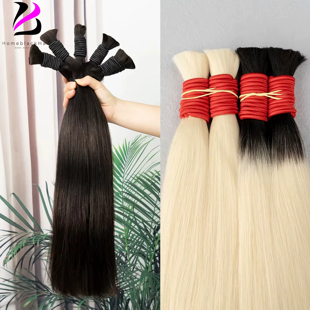 Meches humaines en gros paquets de cheveux humains 613 Extensions droites