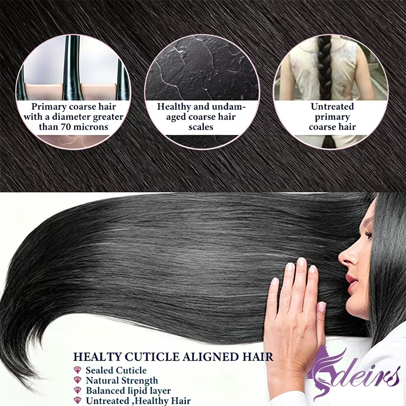 Extensions de Cheveux à Pointe Plate