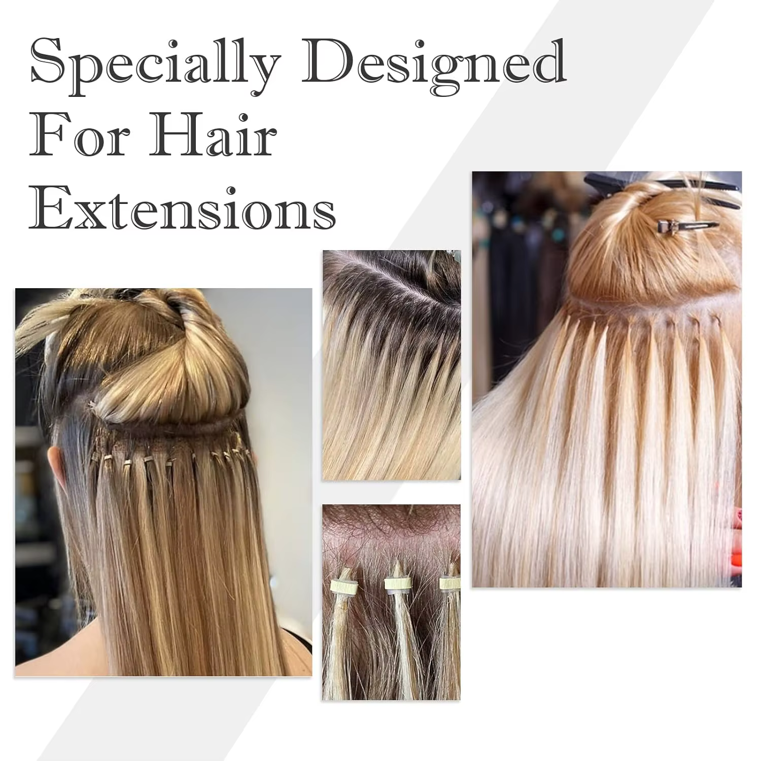 Kit d'extensions de cheveux Micro anneau