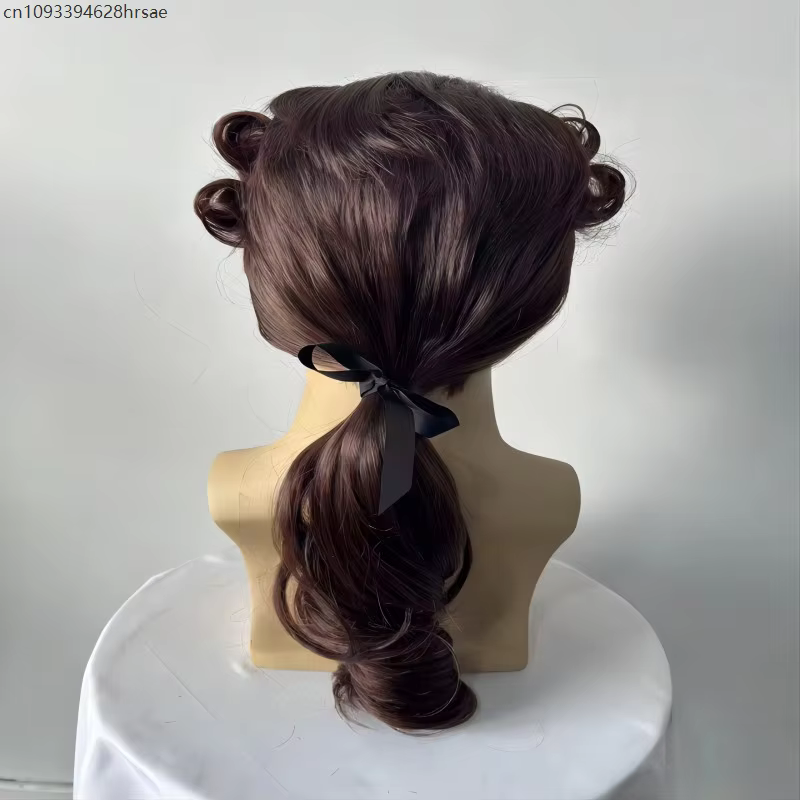 Perruque bouclée de Cosplay baroque pour avocat