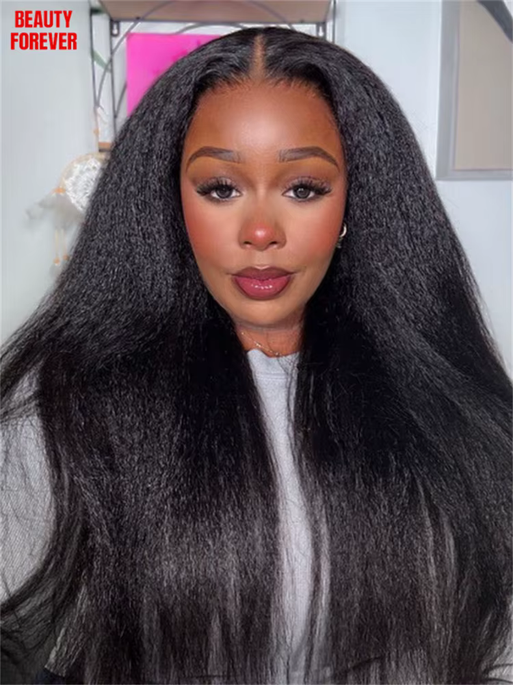Beautyforever 13x4 HD Real Scalp ™ Perruque Invisible Sans Colle avec Dentelle Frontale