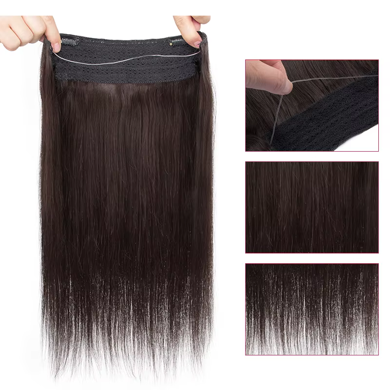Extensions de cheveux naturels Fish Line