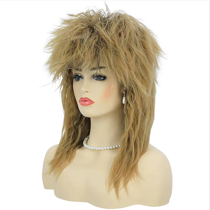 HAIRChain-Perruque blonde à gros cheveux pour femme