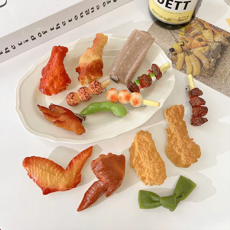 Accessoires pour cheveux en forme de côtes de porc