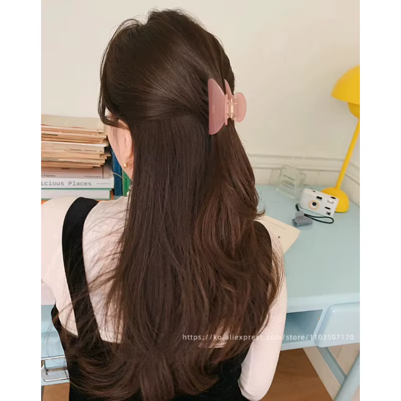 Pince à cheveux de décodage coréen simple et à la mode
