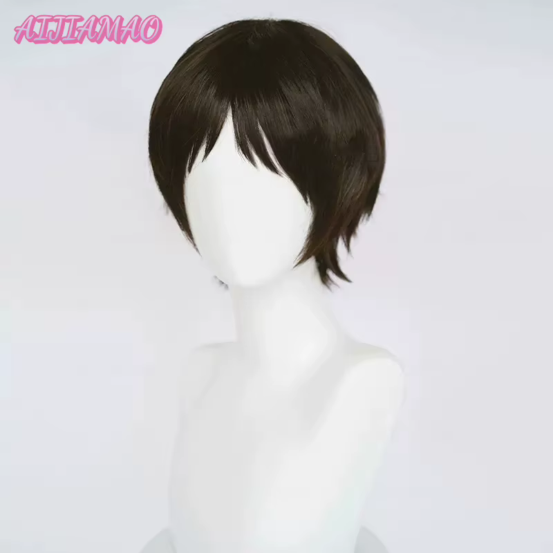 Perruque de Cosplay Shinji Ikari