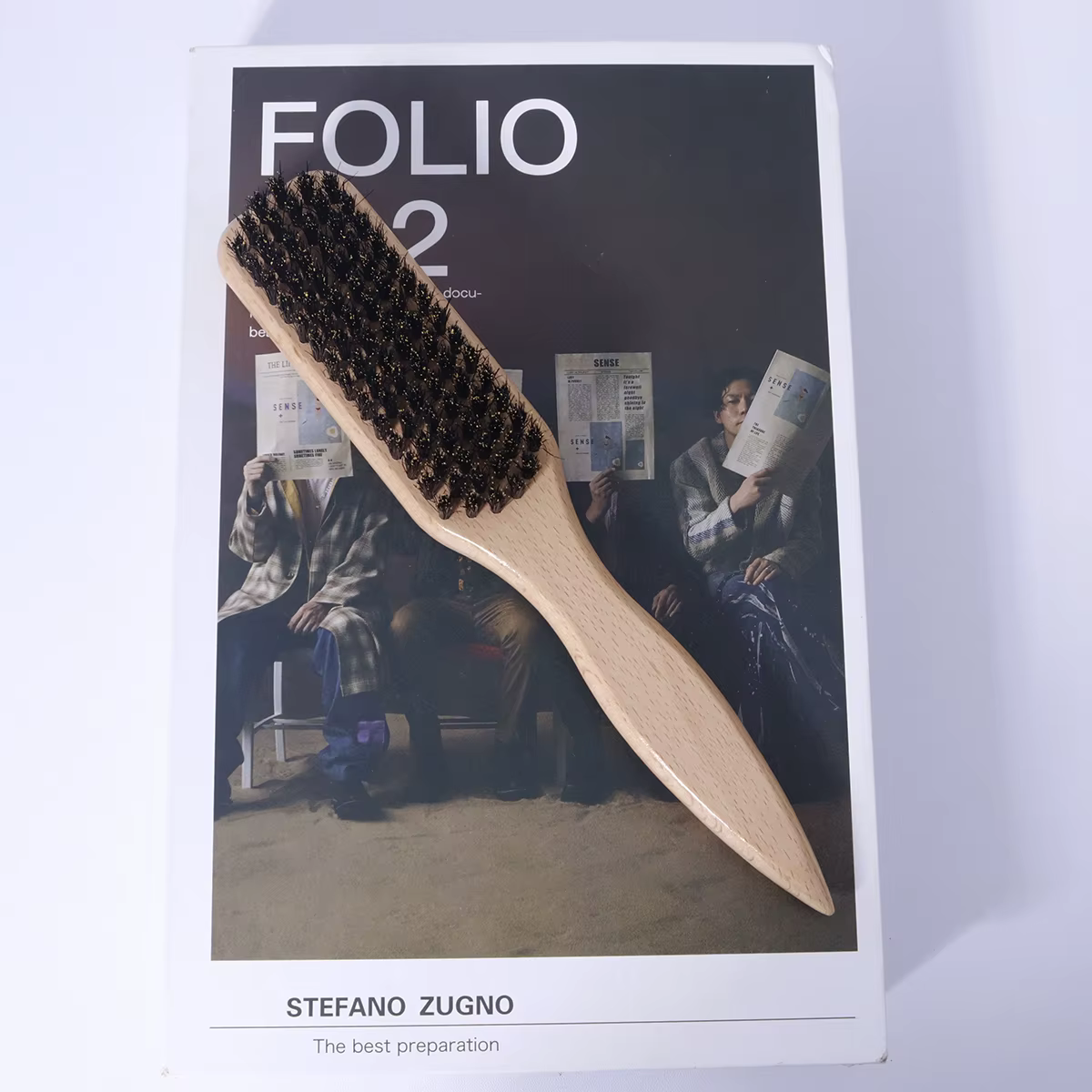 Brosse à cheveux à queue pointue