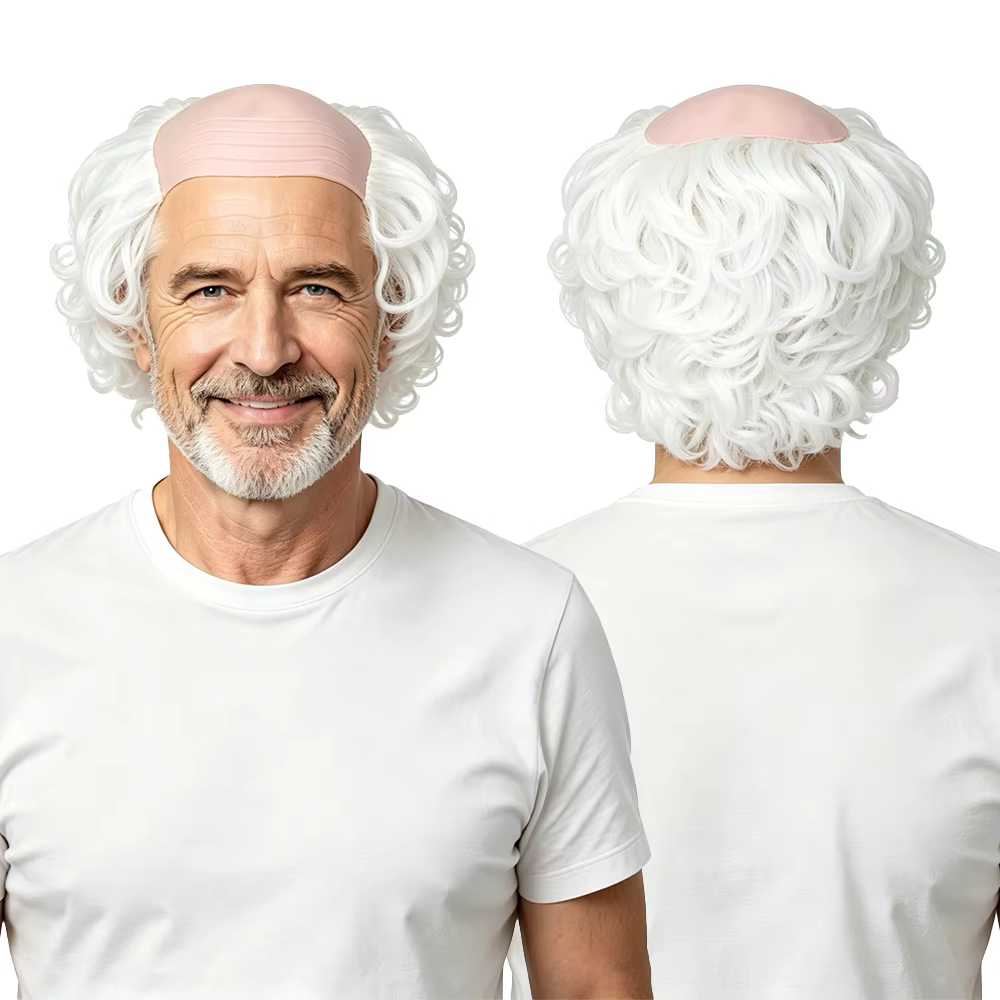 Perruque Einstein pour hommes