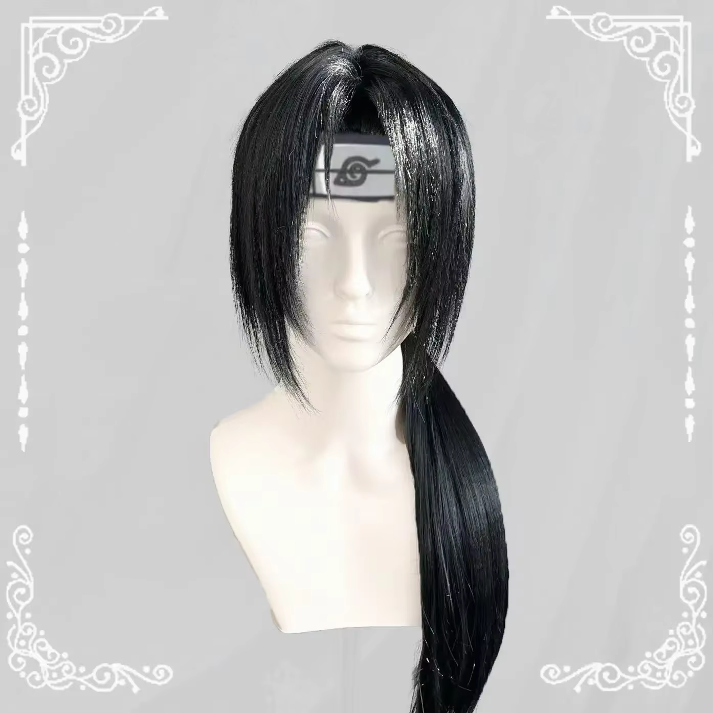 Perruque de cosplay Anime Uchiha Itachi
