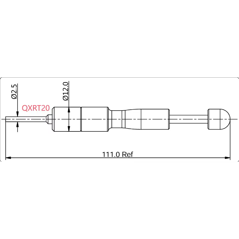 QXRT20 |   QXRT16 |   QXRT12 |   Rétracteur de broches de terminal QXRT08