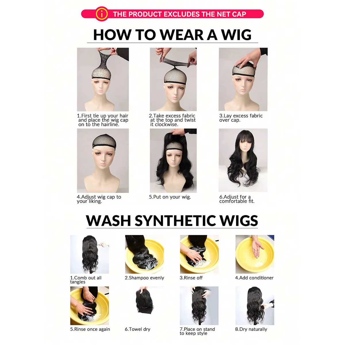 Perruque courte de style pixie pour femmes, perruque pixie sans colle, entièrement fabriquée à la machine, facile à porter, prête à l'emploi, perruques synthétiques