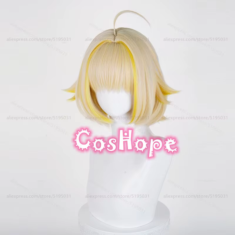 Elegg – perruque synthétique courte de 34cm