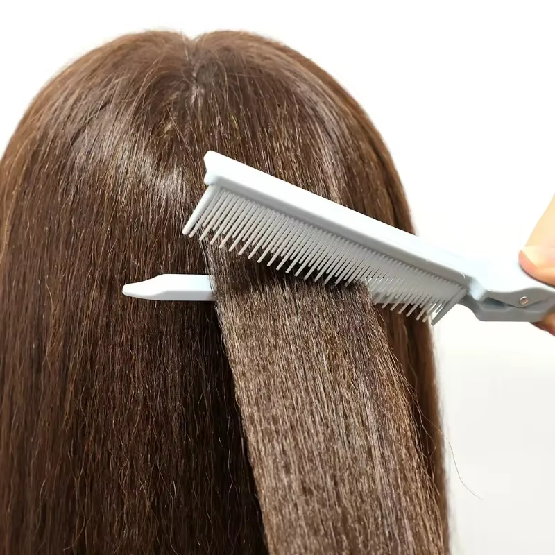 Clip de peigne de coiffure professionnel-2 en 1
