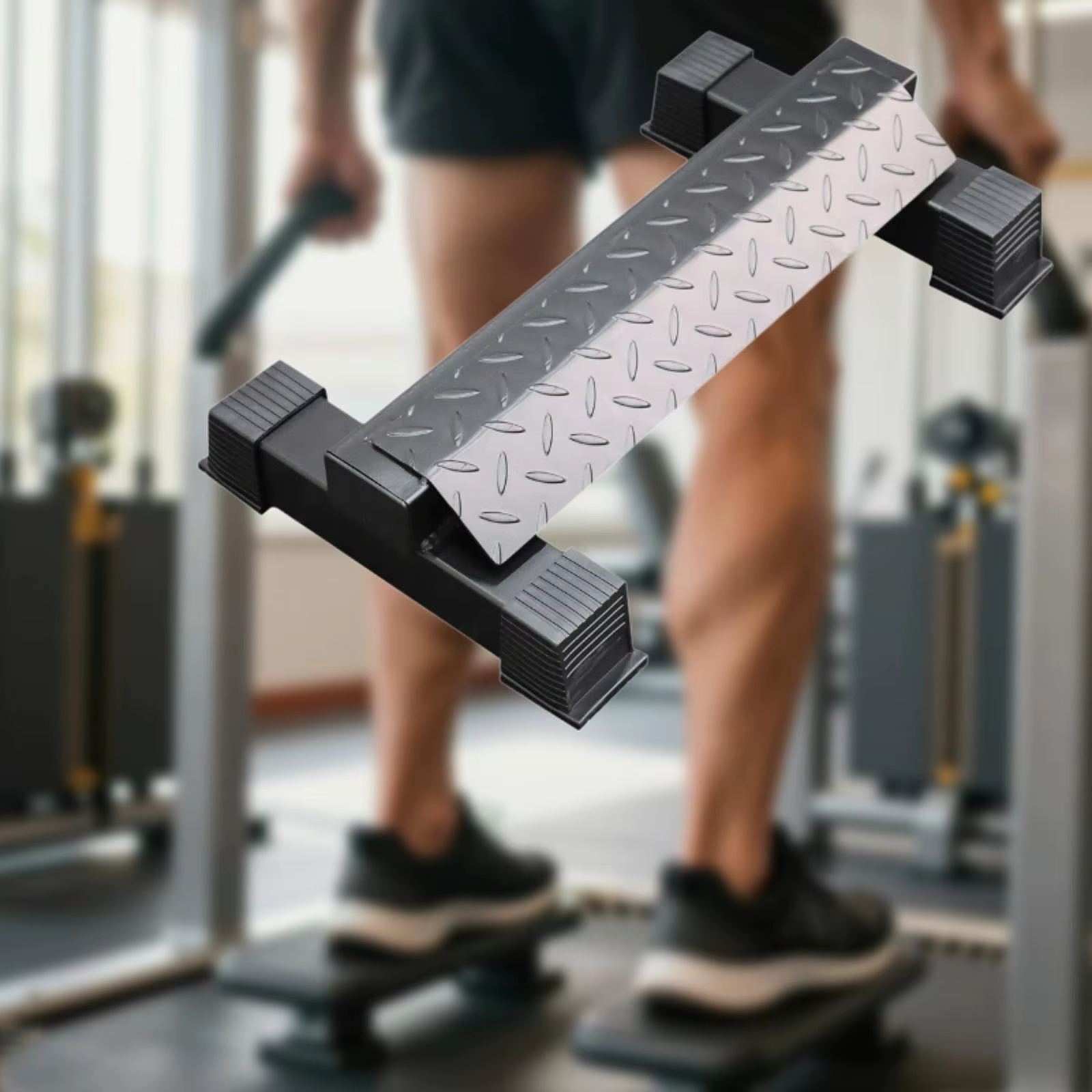 Barre de levage de mollets polyvalente antidérapante, bloc de levage de mollets debout, pédale de fitness, équipement d'étirement des mollets pour l'exercice, le sport et la salle de sport à domicile