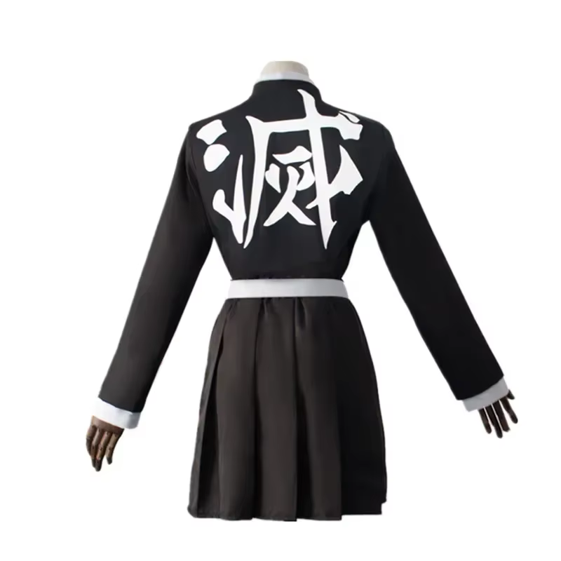 Adulte enfants démon Slayer Kimetsu Kanroji Mitsuri Cosplay Costume avec perruque Kisatsutai Sexy femmes Halloween