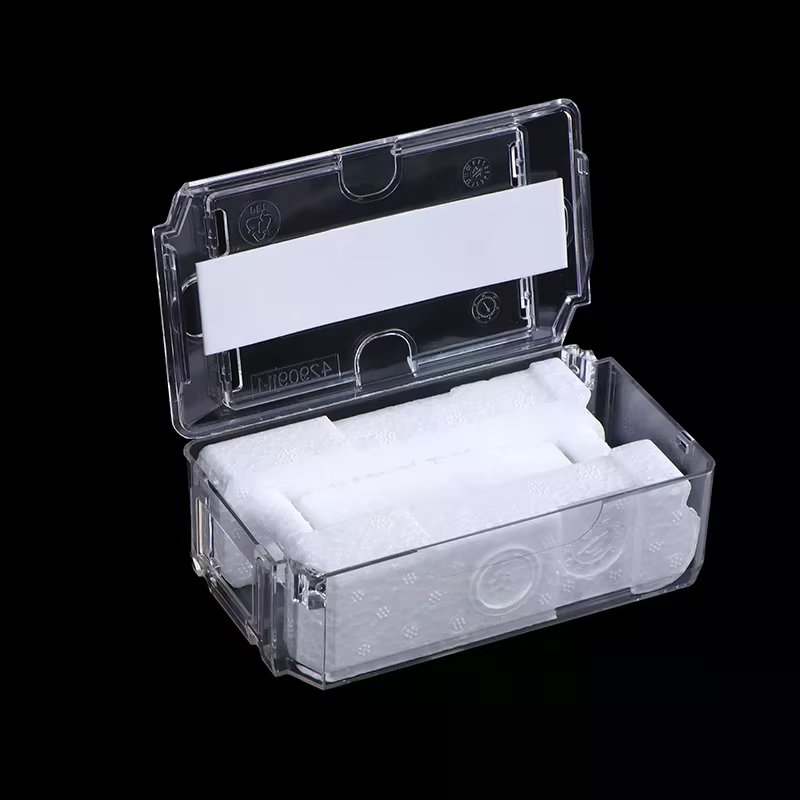 Boîte de rangement universelle pour bijoux, boîte à montres pour hommes, boîte à montres vintage transparente à grille unique, boîtes cadeaux de Noël