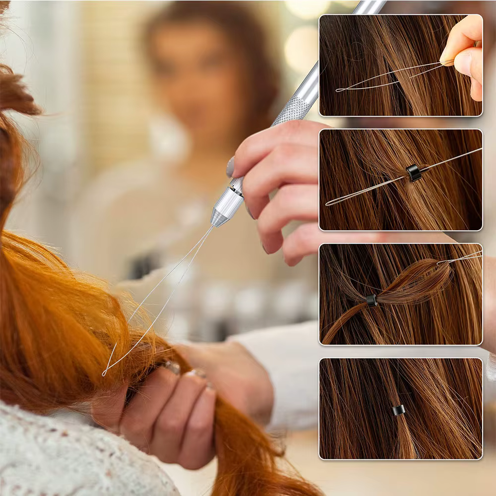 Outils d'extension de cheveux 4 en 1