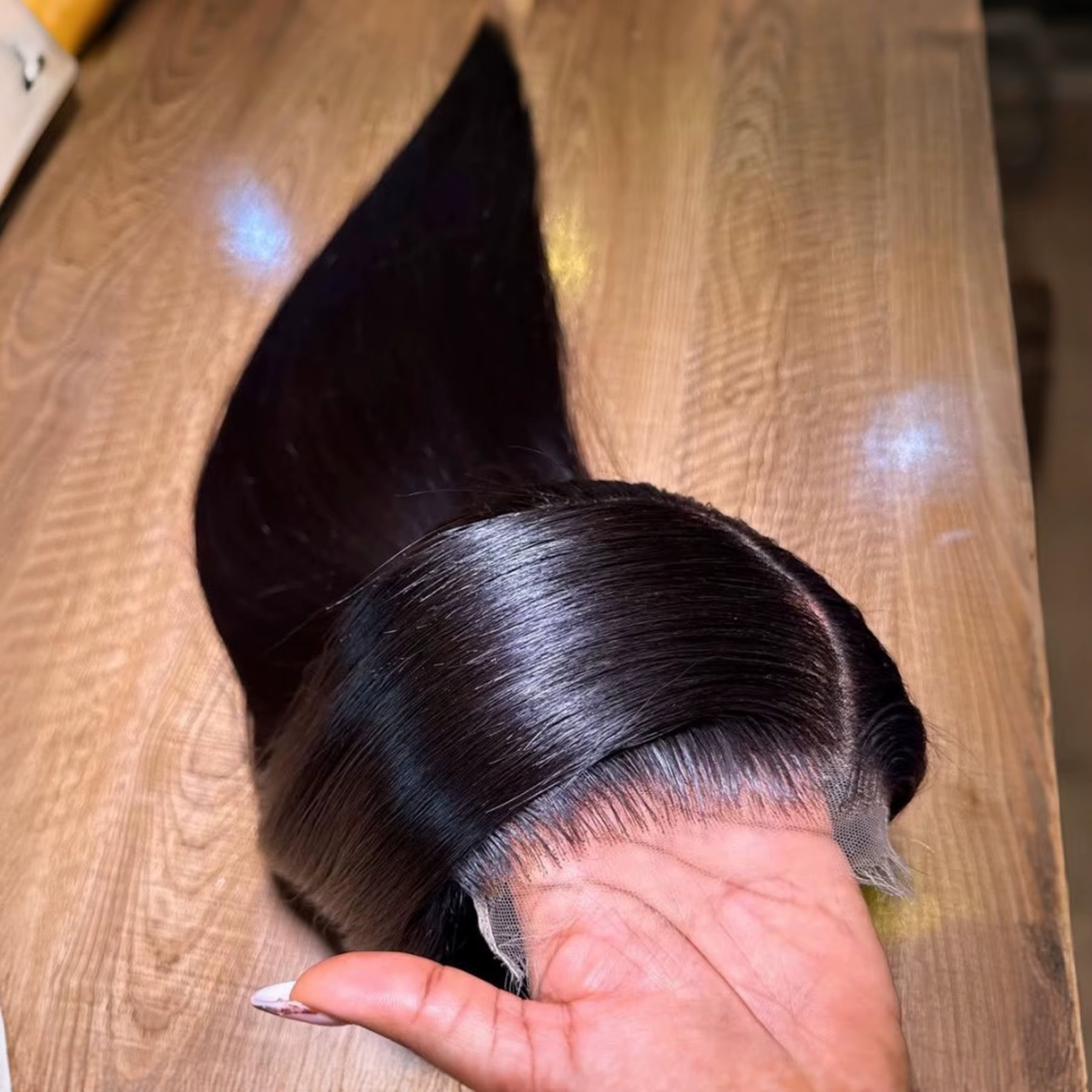 Perruque Lace Front Wig synthétique 13x4x1