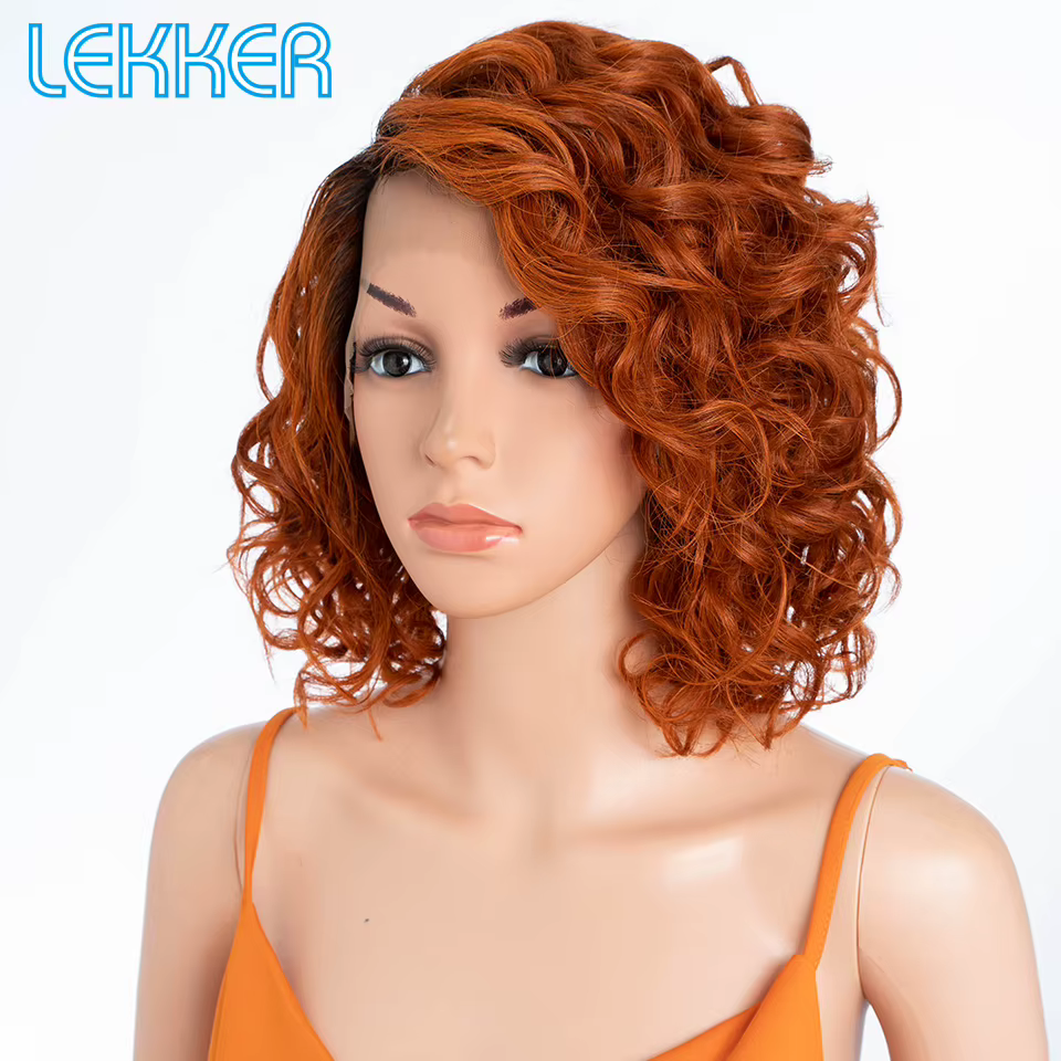 Perruques Lekker Ginger 100% Cheveux Humains