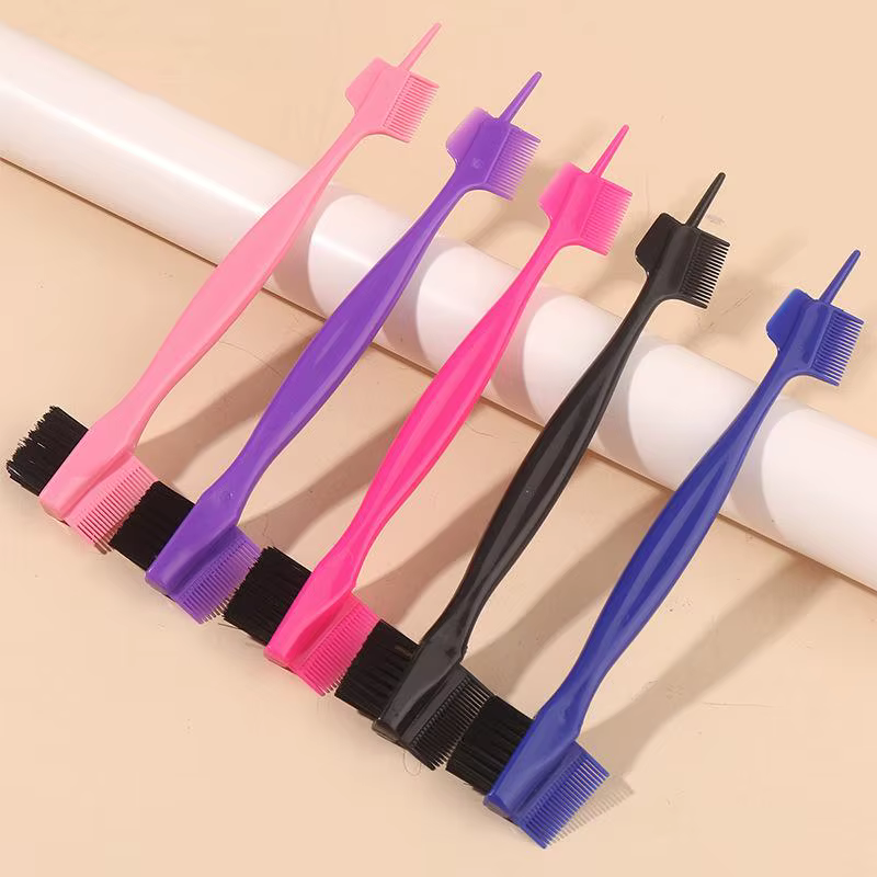 Brosse de contrôle des bords pour peigner et couper les cheveux des femmes